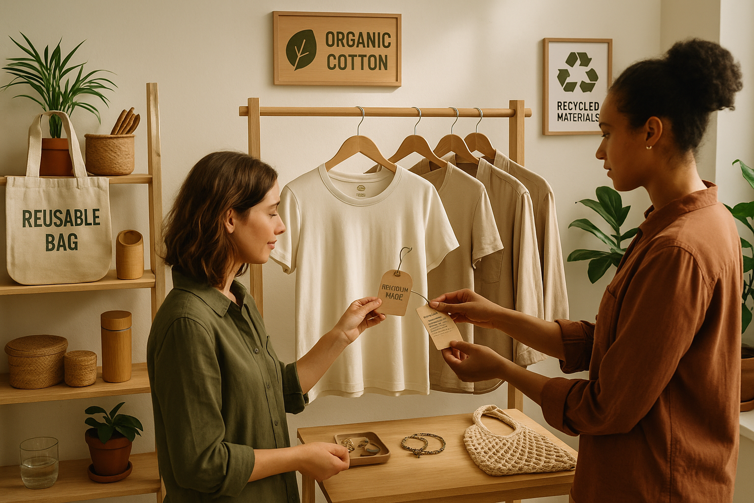 Sustainable shopping | Eco-friendly products | Ethical Fashion