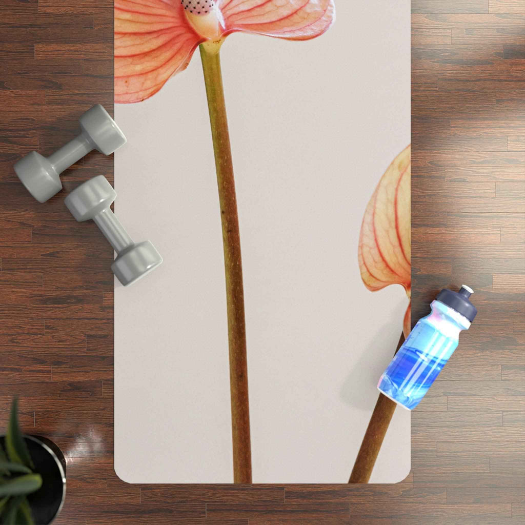 Non-Slip Floral Rubber Yoga Mat for Comfort and Style - CieLava