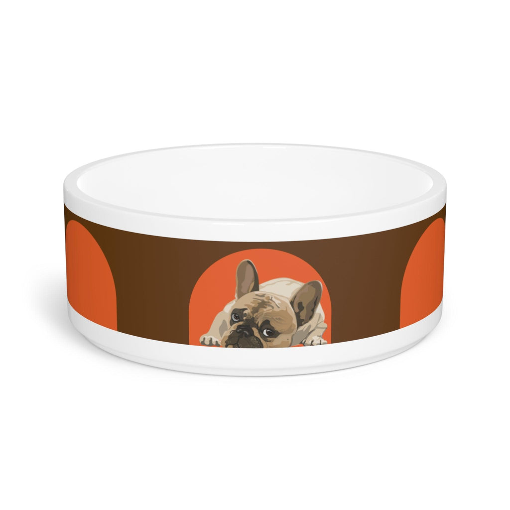 Stylish Pet Bowl for Dogs - Fun French Bulldog Design - Perfect for Pet Lovers - CieLava