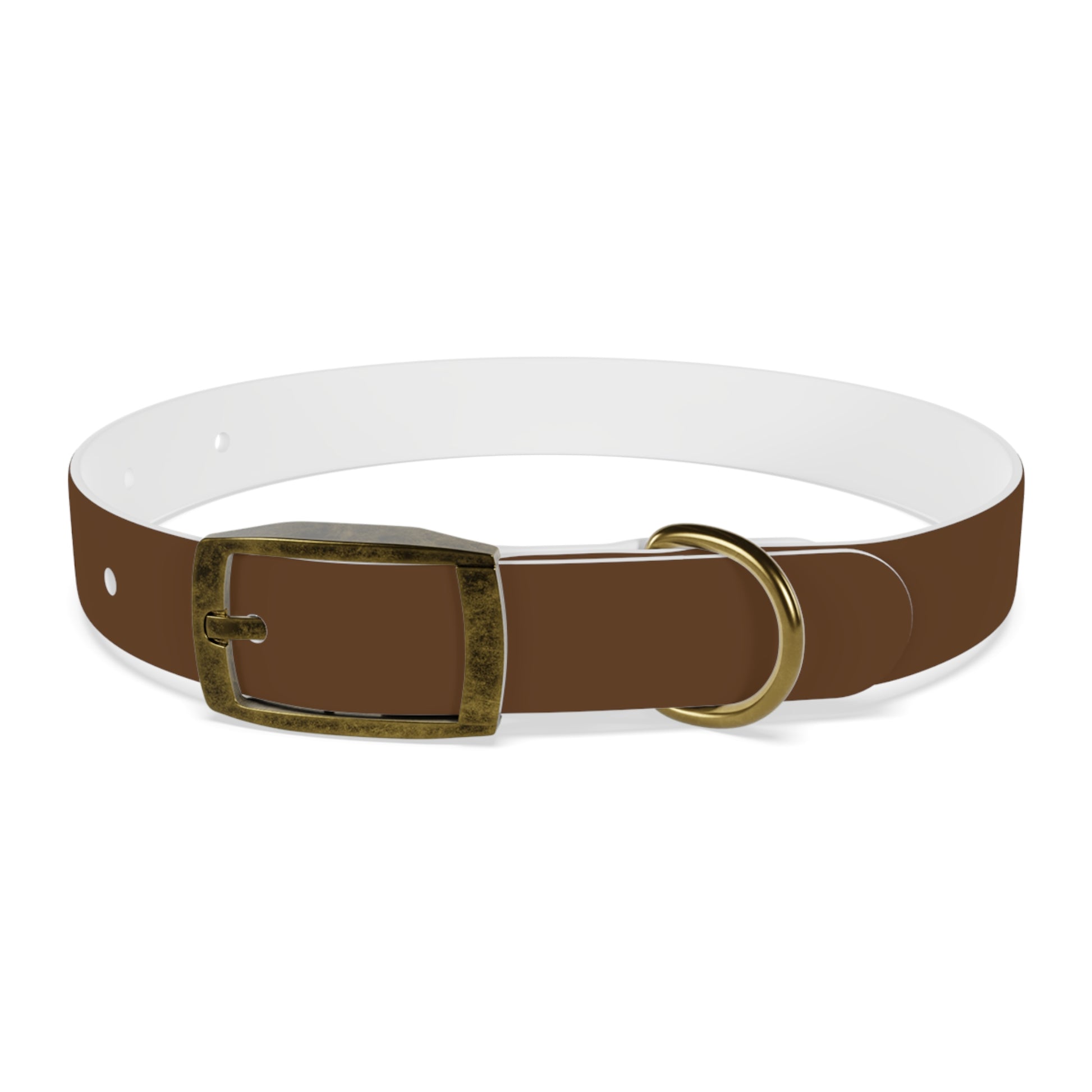 Stylish Brown Dog Collar - Durable, Adjustable Pet Accessory - CieLava