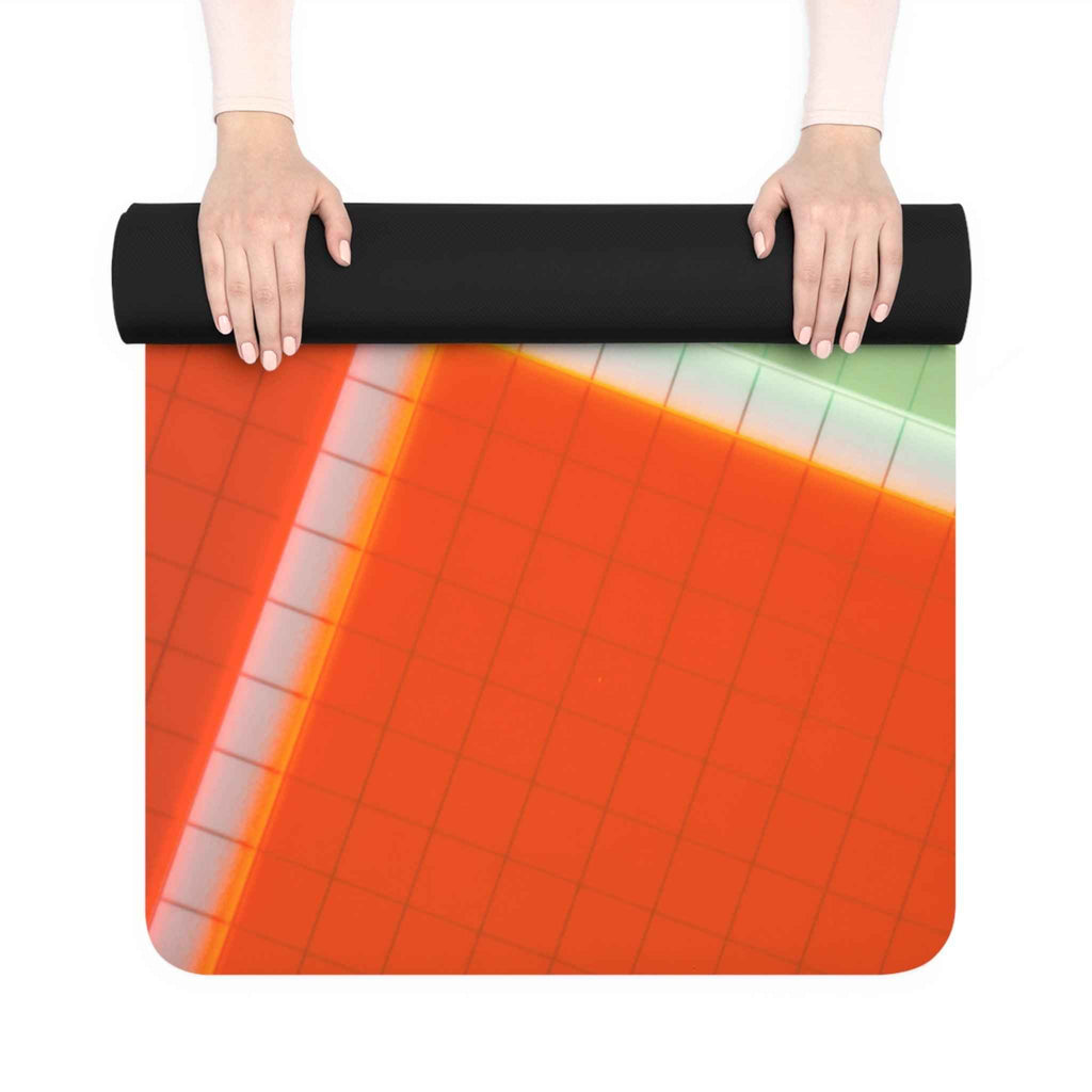 Vibrant Rubber Yoga Mat - Non-Slip for Comfort & Stability - CieLava