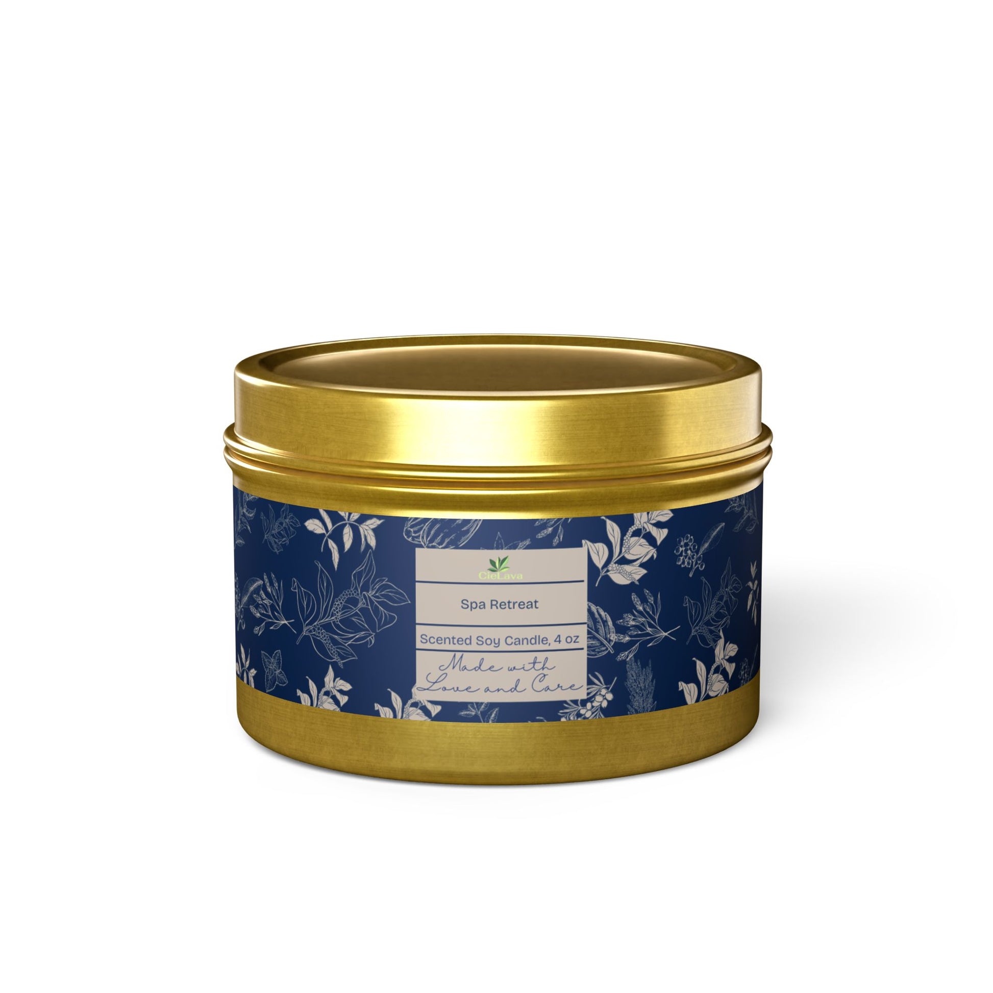 Spa Retreat Scented Soy Candle - Relaxing Home Fragrance - CieLava