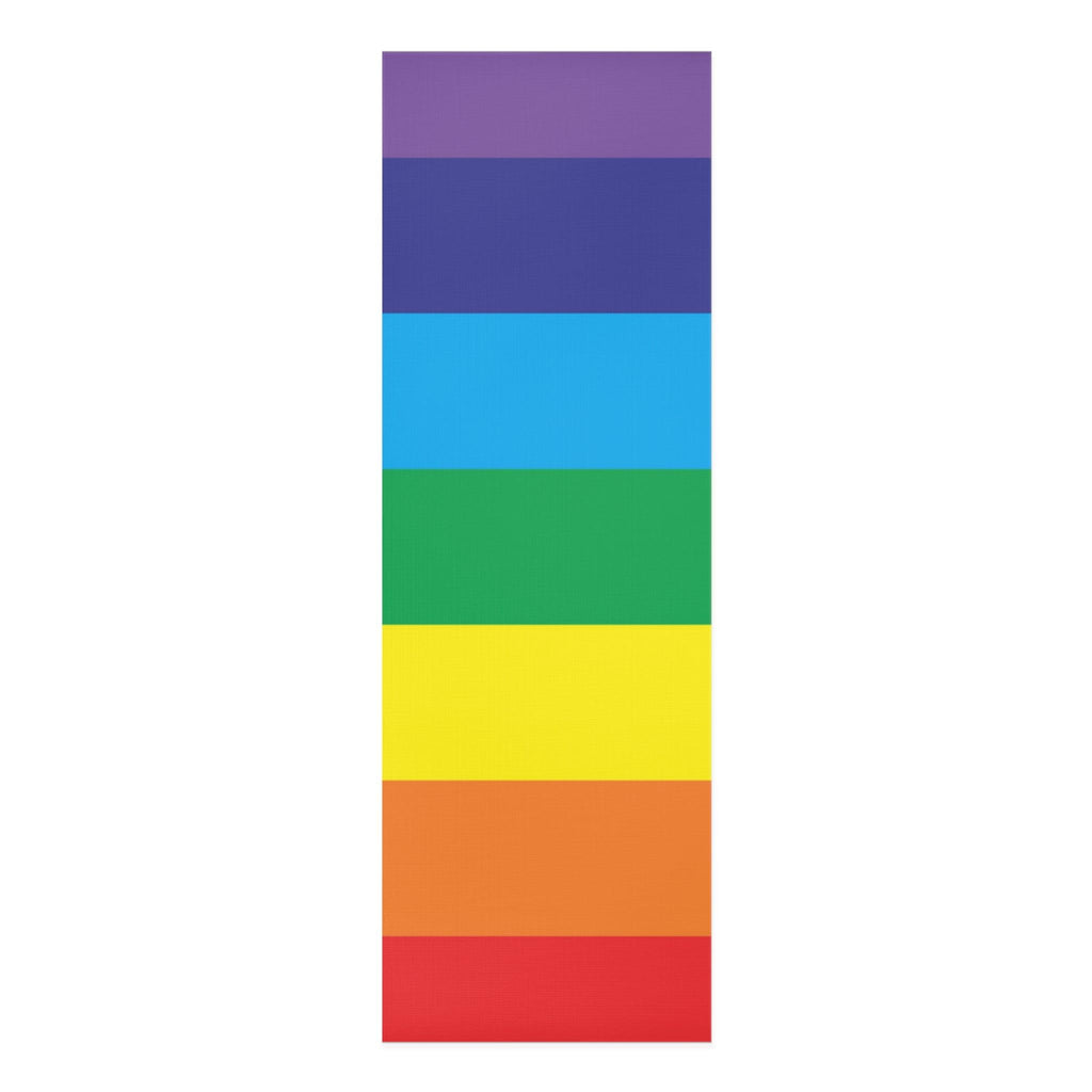Vibrant Rainbow Foam Yoga Mat - Non-Slip Exercise Mat for Stress Relief and Relaxation - CieLava