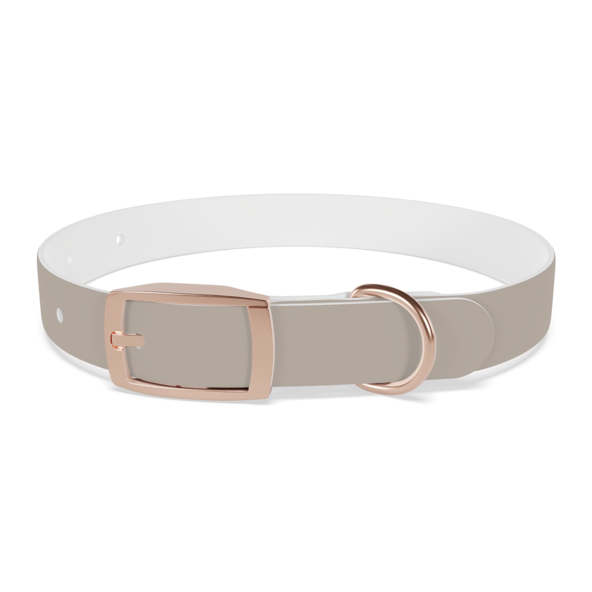 Stylish Beige Dog Collar - Durable & Adjustable Pet Accessory - CieLava
