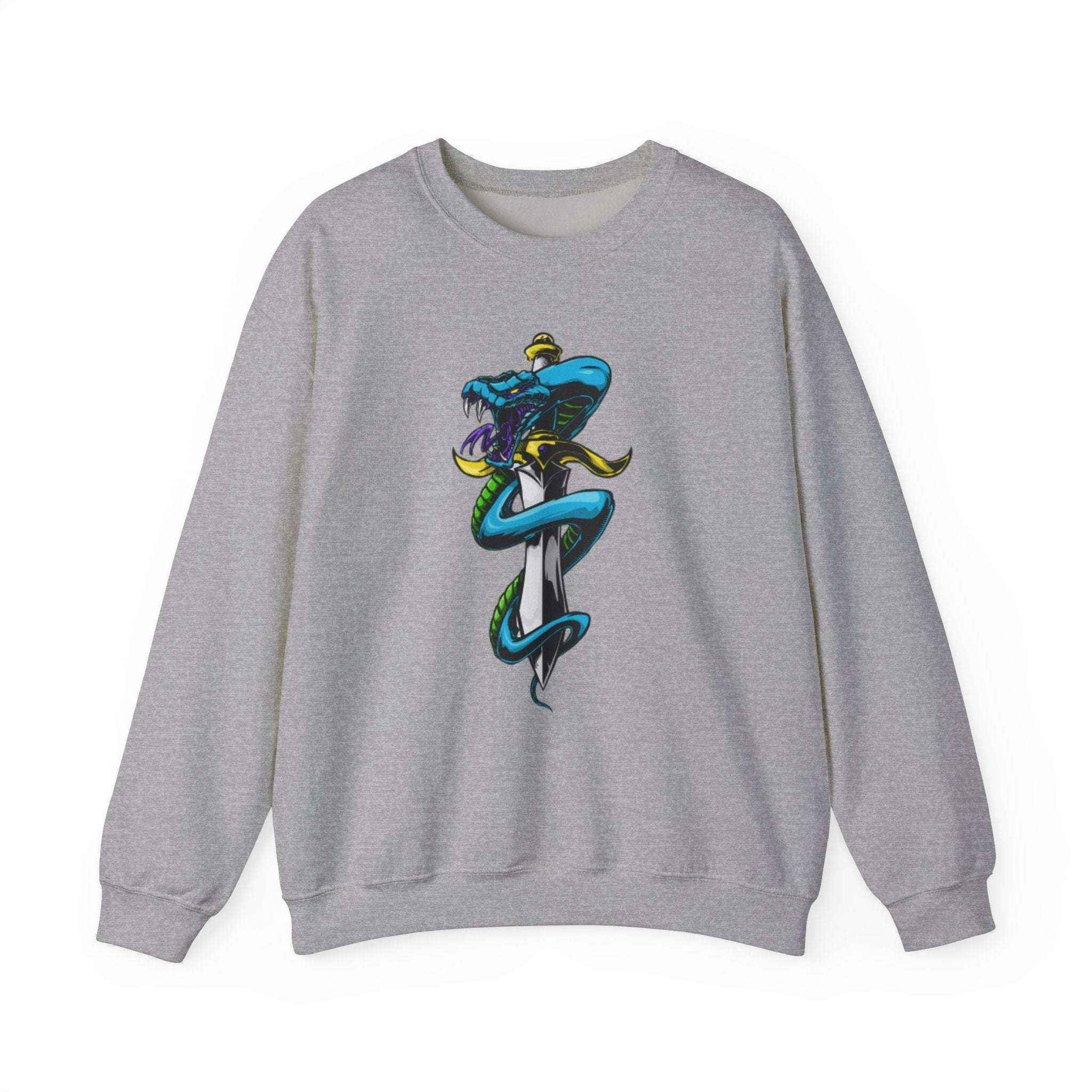 Bold Illustration Crewneck Sweatshirt - Unisex Heavy Blend™ - CieLava
