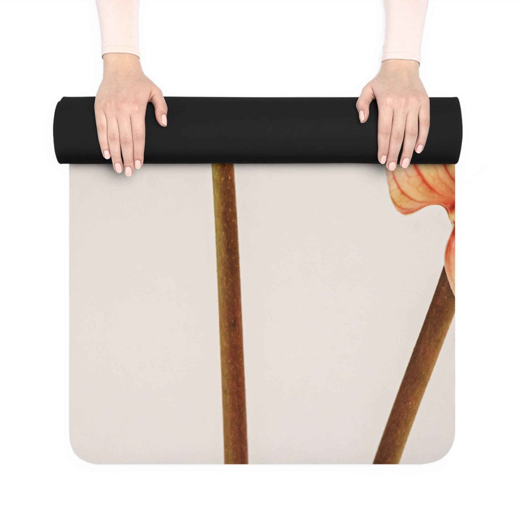 Non-Slip Floral Rubber Yoga Mat for Comfort and Style - CieLava