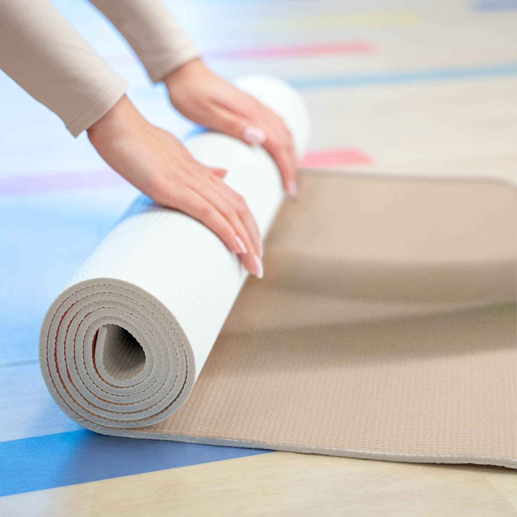 Floral Foam Yoga Mat - Vibrant and Stylish Exercise Mat for Yoga Lovers - CieLava