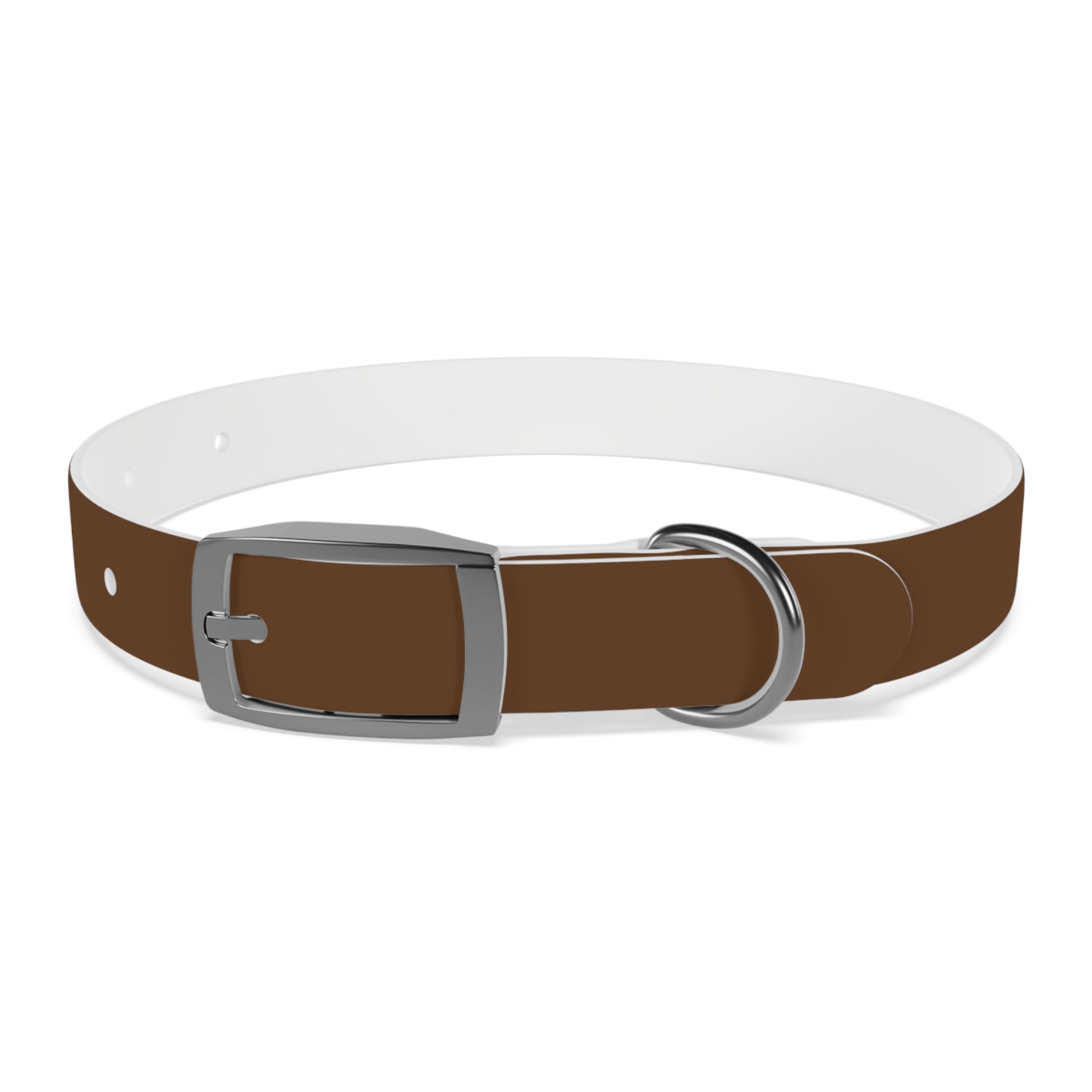 Stylish Brown Dog Collar - Durable, Adjustable Pet Accessory - CieLava