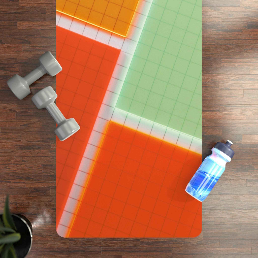 Vibrant Rubber Yoga Mat - Non-Slip for Comfort & Stability - CieLava