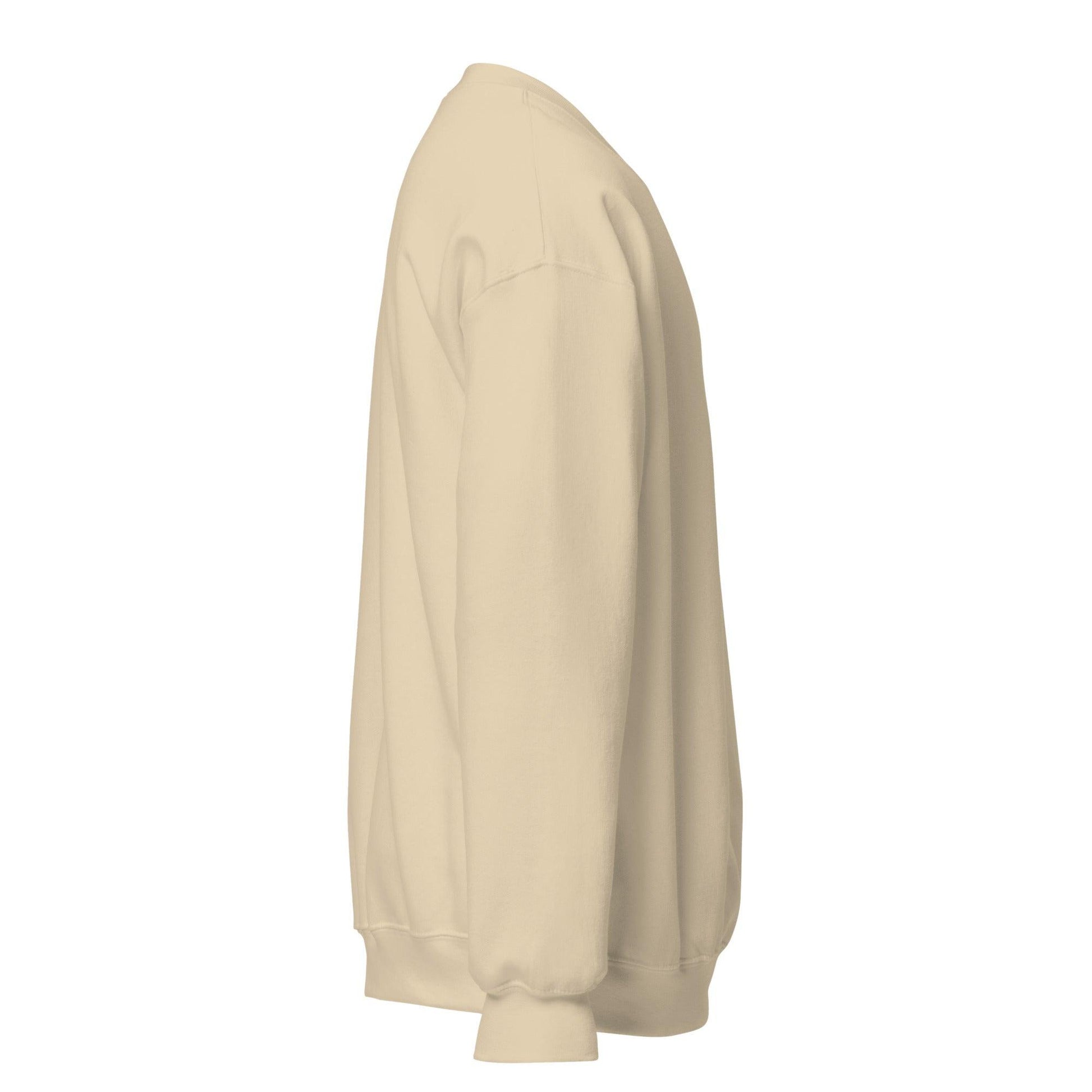 Beige coloured CieLava's Unisex Sweatshirt - CieLava