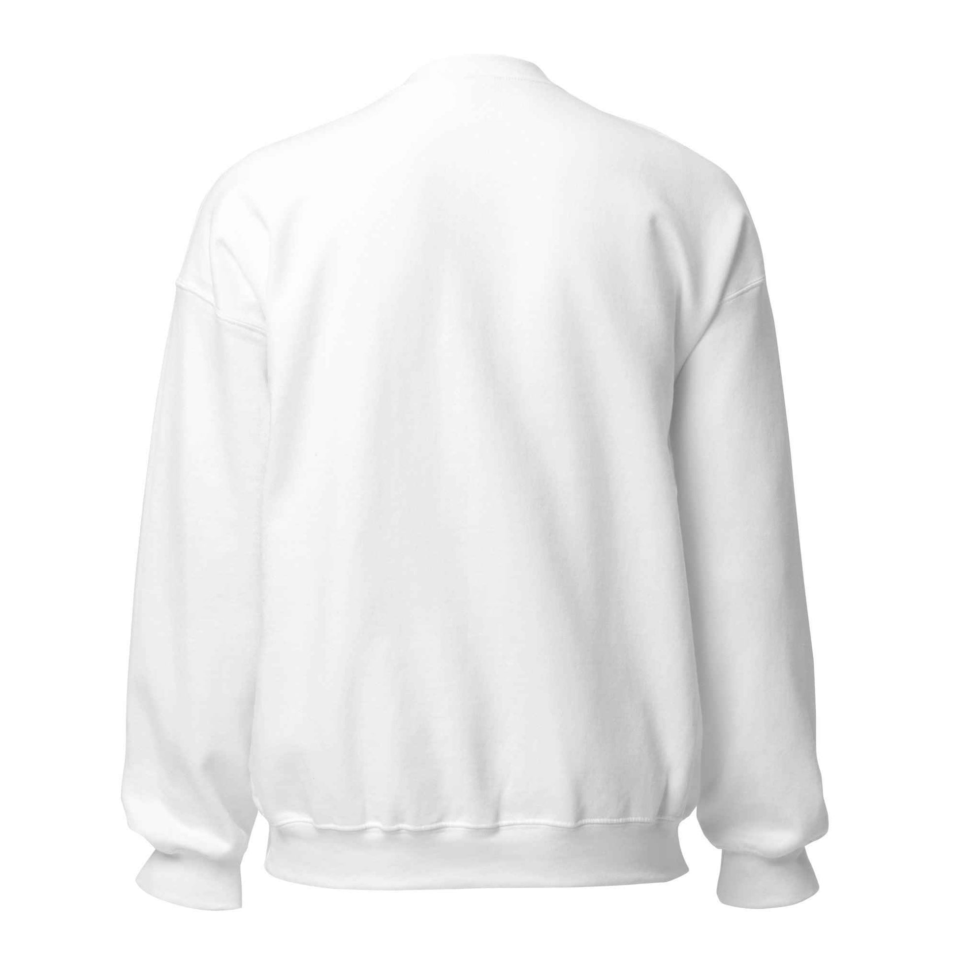 White coloured CieLava's Unisex Sweatshirt - CieLava
