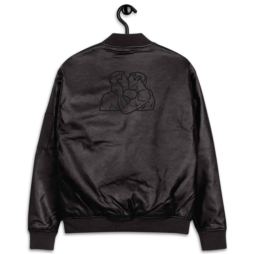Leather Bomber Jacket - CieLava